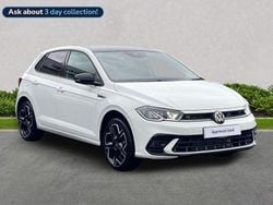 White New 2025 VW Polo R-line Hatchback | £23,095 (Fair price)