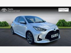 White Used 2023 Toyota Yaris Hybrid Hatchback | £20,728 (A bit pricey)