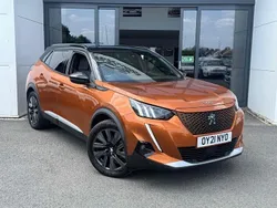Orange Used 2021 Peugeot e-2008 Premium SUV | £13,495 (Good price)