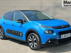 Blue Used 2018 Citroën C3 Flair Hatchback | £10,090 (Fair price)