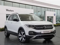 White Used 2021 VW T-Cross Black Edition SUV | £15,698 (Fair price)