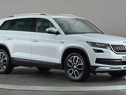 White Used 2018 Skoda Kodiaq Scout 4x4 SUV | £19,298 (Fair price)