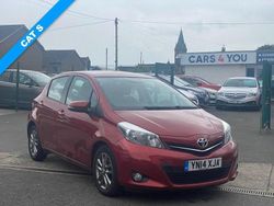 Red Used 2014 Toyota Yaris Plus Hatchback | £5,995 (Fair price)