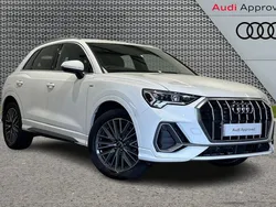 White Used 2022 Audi Q3 S-Line SUV | £26,995 (Fair price)