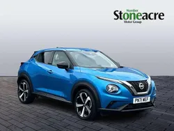 Blue Used 2021 Nissan Juke Tekna SUV | £14,400 (Fair price)