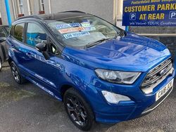 Blue Used 2018 Ford Ecosport ST-Line SUV | £7,995 (Fair price)