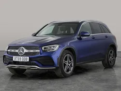 Blue Used 2019 Mercedes GLC300 AMG line Estate | £24,858 (Good price)