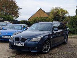 Blue Used 2010 BMW 520 M Sport Estate | £2,995