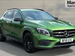 Green Used 2018 Mercedes GLA220 AMG Line Premium SUV | £17,224 (Fair price)