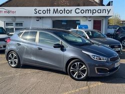 Blue Used 2017 Kia Ceed 3 Hatchback | £9,799 (A bit pricey)