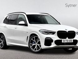 White Used 2020 BMW X5 M Sport SUV | £42,750 (Good price)