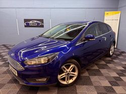 Blue Used 2018 Ford Focus Zetec Hatchback | £7,295 (Fair price)