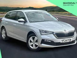 Brilliant silver metallic Used 2024 Skoda Scala SE Hatchback | £16,250 (Fair price)