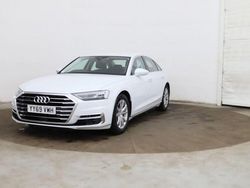 White Used 2019 Audi A8 Advanced Sedan | £28,999 (Fair price)