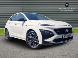 White Used 2022 Hyundai Kona N Line SUV | £14,991 (Fair price)