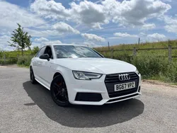 White Used 2017 Audi A4 S-Line Sedan | £8,395 (Fair price)