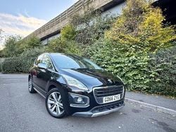 Black Used 2017 Peugeot 3008 Allure Hatchback | £3,795 (Super price)