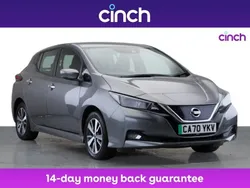 Grey Used 2021 Nissan Leaf Acenta Hatchback | £8,599 (Good price)