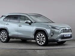 Green Used 2021 Toyota RAV4 Hybrid SUV | £20,998 (Fair price)