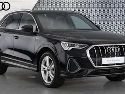 Black New 2024 Audi Q3 S-Line SUV | £34,491 (Super price)