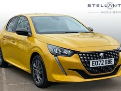 Yellow Used 2022 Peugeot 208 Active+ Hatchback | £12,820 (Good price)
