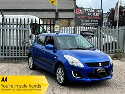 Blue Used 2015 Suzuki Swift SZ3 Hatchback | £4,449 (Fair price)