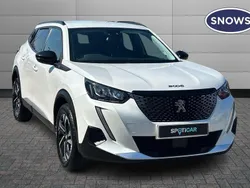 White Used 2022 Peugeot 2008 Allure Premium SUV | £13,559 (Fair price)