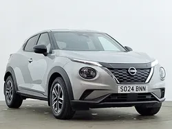 Silver Used 2024 Nissan Juke N-Connecta SUV | £19,998 (Fair price)