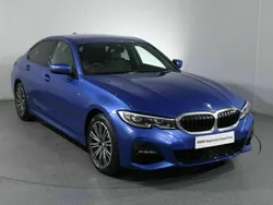 Blue Used 2021 BMW 330e M Sport Sedan | £23,500 (Fair price)
