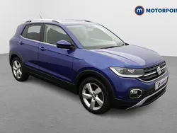 Blue Used 2020 VW T-Cross SEL SUV | £17,449 (Fair price)