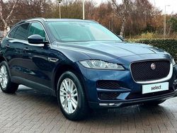 Blue Used 2018 Jaguar F-Pace Portfolio SUV | £19,700 (Fair price)