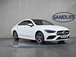 White Used 2021 Mercedes CLA250e AMG Line Premium Plus Sedan | £21,999 (Fair price)