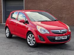 Red Used 2012 Vauxhall Corsa Active Hatchback | £2,695 (Fair price)