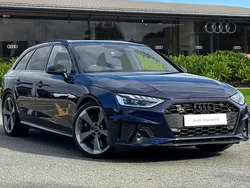 Blue Used 2024 Audi S4 Black Edition Estate | £46,450 (Expensive)