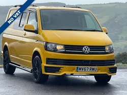 Yellow Used 2017 VW T6 Startline Van | £18,250 (A bit pricey)
