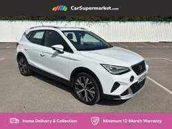 White Used 2022 Seat Arona Xperience Lux SUV | £15,997 (Fair price)