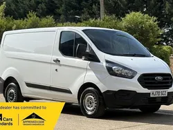 White Used 2020 Ford Transit Custom S | £9,490 (Fair price)