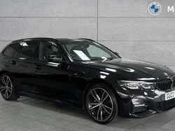Black Used 2022 BMW 320 M Sport Estate | £26,340 (Fair price)