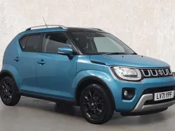 Blue Used 2021 Suzuki Ignis SZ5 Hatchback | £13,501 (Fair price)