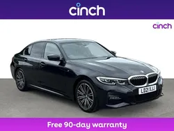 Black Used 2021 BMW 330 M Sport Sedan | £23,449 (Good price)