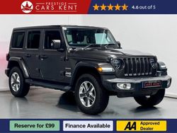 Grey Used 2019 Jeep Wrangler Sahara SUV | £35,588 (Fair price)