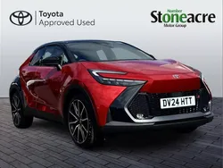 Red/black Used 2024 Toyota C-HR Sport SUV | £33,000 (Fair price)