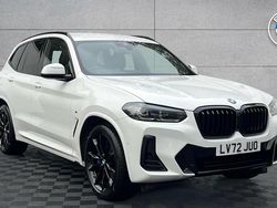 White Used 2022 BMW X3 M Sport SUV | £36,392 (A bit pricey)