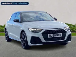 White New 2025 Audi A1 Black Edition Hatchback | £29,239 (Fair price)