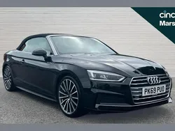 Black Used 2019 Audi A5 Cabriolet S-Line Cabriolet | £19,460 (Fair price)