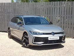 Silver New 2024 VW Passat R-line Estate | £39,795 (A bit pricey)