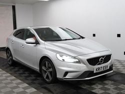 Silver Used 2017 Volvo V40 R-Design Hatchback | £9,195 (Fair price)