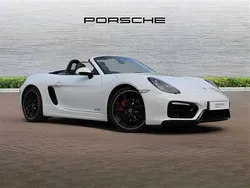 White Used 2015 Porsche Boxster Cabriolet | £52,450
