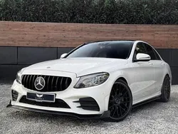 White Used 2019 Mercedes C300 AMG line Sedan | £19,990 (Good price)