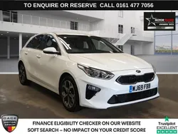 White Used 2019 Kia Ceed 3 Hatchback | £12,480 (Fair price)